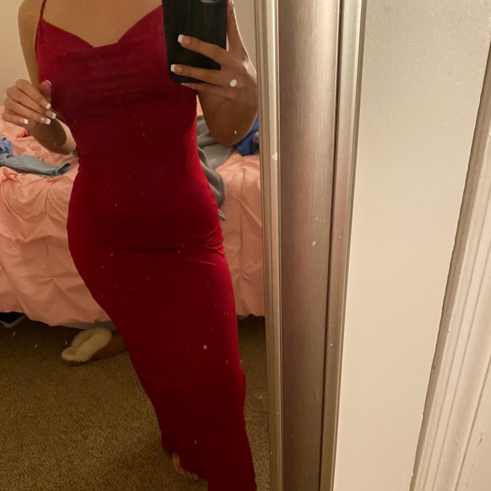 Shein Cowlneck Bodycon Dress